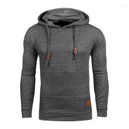 Men's Hoodies Men Cotton Sweatshirt Solid Colour Long Sleeve Hoody Hip Hop Pullover Hooded Tracksuit Sportwear