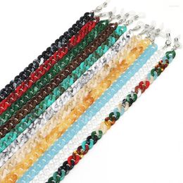 Chains 2023 Acrylic Sunglasses Chain For Women Anti-slip Reading Glasses Strap Neck Holder Eyewear Cords Accessories