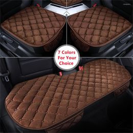 Car Seat Covers SJ 3pcs Universal Protector Cushion Mats For Sonata Elantra Accent Tucson IX35 IX25 Mistra Verna Santafe