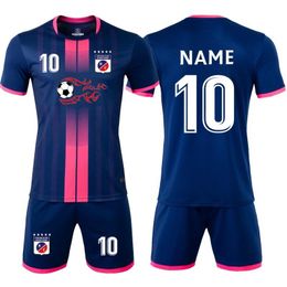 Outdoor T-Shirts Short Sleeve Football Uniforms Kids and Adult Soccer Jerseys Football Clothes Boys Sportswears T-shirt Sports Soccer Tracksuit 230215