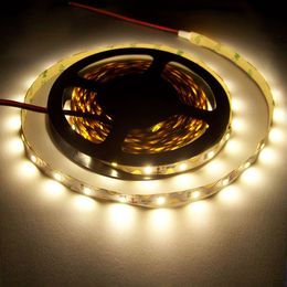 S Strip Light 2835 SMD 1M 60LEDs 3500K 6500K Flexible LED Strips Rope Tape Lights Roll Tube Not-Waterproof Light 12V Crestech