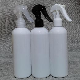 Storage Bottles 300ml Empty Black Plastic Spray Trigger 300cc DIY Makeup Hair Sprayer Container Bottle With Pump 10 OZ