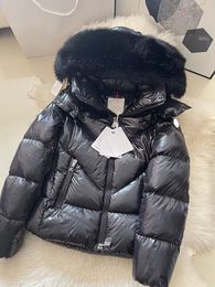 Kadın Kış Palto Ceket Leydi Tasarımcı Kürk Açık Rüzgar Yemeği Kadın Kış Ceket Dış Giyim Kapüşonlu Fourrure Mantau Aşağı Ceket Ceket Hiver Parka
