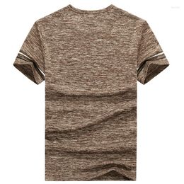 Men's T Shirts Plus Size M-7XL 8XL 9XL Summer Brand Tops & Tees Quick Dry Slim Fit T-shirt Men Sporting Clothing Big Short Sleeve Shirt