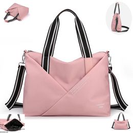 Evening Bags Designer Nylon Messenger Shoulder Bag Large Capacity Spanish Summer Women Handbag Girl Crossbody Top Handle Tote BagEvening