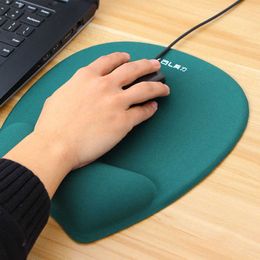 Mouse Pads Wrist Rests Mouse Pads 3D With Wrist Rest Support Mouse Pad Silicone Gel Hand PU Anti-slip Hand Pillow Memory Cotton Gaming Mat T230215