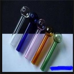 Wholesale free shipping---Mixing color glass straight burn pot