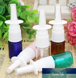 High-end 5ML Nasal Spray Bottle Direct Injection Sprayer PET Plastic Atomizer Cosmetic Mist Nose Spray Refillable Spray Bottle 1PC