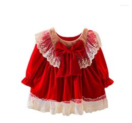 Girl Dresses Spring Autumn Princess Dress Lace Baby For Toddler Girls Clothing Birthday Party Tutu 0-3y