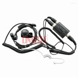 Walkie Talkie Two Way Radio GP68 GP88 GP300 GP308 Ptactical Throat Mic Earphone Neck Strap