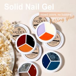Nail Gel Multicolor Solid Canned Creamy Painting UV LED Can Soak Off Drawing Line Manicure Tools For DIY Decoration
