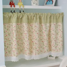 Curtain Valance Beautiful Blackout Shade Insulated Window Short Polyester Drape