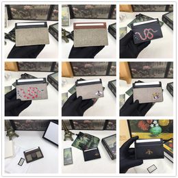 Lots styles top quality genuinel leather womens wallet with box luxurys designers wallet mens wallet purse credit card holder307F