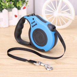 Dog Collars 3/5M Durable Leash Retractable Automatic Flexible Puppy Cat Traction Rope Belt For Small Mediumdog