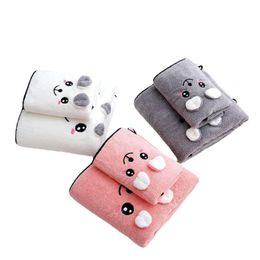 Towel 2023 Bear Soft And Comfortable Bath Set Absorbent Couple Hand Cute Face