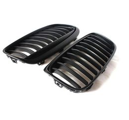 1 slat Carbon Fiber Kidney Grill Grille For 2 Series GT F45 F46 ABS Glossy Black Grilles2263163