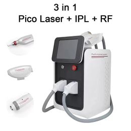 Portable Elight IPL RF Nd YAG Laser 3 In 1 Machine Multifunctional Sapphire IPL OPT Hair Removal