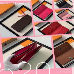 New high quality wallet Women's Wallet Zipper Bag Female Designer Wallet Purse Fashion Card Holder Pocket Long Women Bag with2339