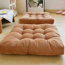 Pillow Thicken Corduroy Chair Tatami Seat Pad Soft Office S Car Sit Mat Winter Throw