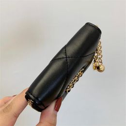 Women Card holder tassels zipper pocket Wallets style brand coin purse Leather Pouch with gift box333V