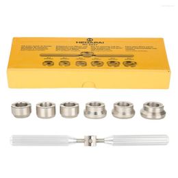 Watch Repair Kits Back Case Cover Opener Remover Set Wrench With 6 Dies Part Repairing Tools Accessories For Watchmaker