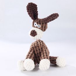 Spot wholesale dog toys cute cartoon donkey vocal bite resistant plush toy pet toy series 29cm