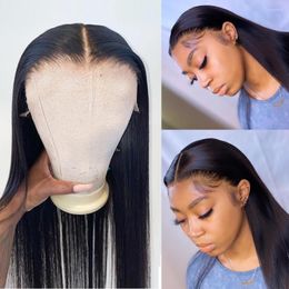 Transparent Lace Wigs HD Frontal Wig For Black Women 13 6 Human Hair Malaysia Front Wholesale