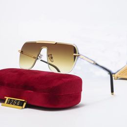 Luxury Brand Designer Sunglasses For Women and man Gradual Colour Retro Sun Glasses Beach Summer Style Sunglasses Female Famous UV400 With Box