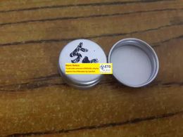 500pcs5ml Aluminium Balm Tins pot Jar 5g comestic containers with screw thread Lip Balm Gloss Candle Packaging