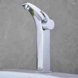Bathroom Sink Faucets Wash Basin Faucet Chrome Plated Brass And Cold Single Hole Toilet Mixer Water Tap