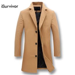 Men's Jackets Men Fashion Jackets Men Slim Fits Coats Business Mens Long Winter Windproof Outwears Plus Size 5XL Black High Quality 230215