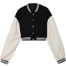 Women's Jackets Women Bomber Autumn Winter Fashion Baseball Uniform Oversize Coats Student Harajuku Loose Streetwear Jacket 230216