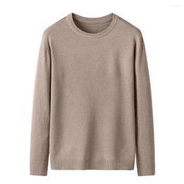 Men's Sweaters Men Winter Sweater O Neck Anti-pilling Soft Simple Autumn For Home