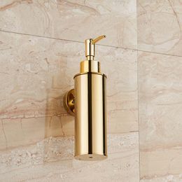 Kitchen Faucets Vidric Bathroom To The El Seoul Punching Style White Gold Round Soap Dispenser Manual Compression Pump