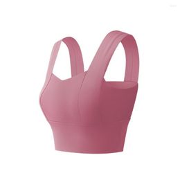 Yoga Outfit European And American Sports Underwear Women's Seamless Ultra-Thin Skin-Friendly Soft Breathable Anti-vibration Bra