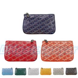 Woman Gy Senats Mini Wallet coin purses bag cards holder Womens mens Designer with box luxury cardholder Leather small wallets key pouch Fashion gift Genuine Leather