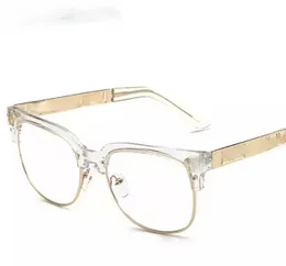 Classic Sunglasses Women Men Optics Prescription Spectacles Frames Vintage Plain Glass Eyewear