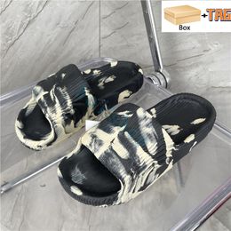 Slippers Adilette 22 Slide Designer Sandals Magic Lime St Desert Sand Black Grey Beach Slipper Men Women Shoes Flat Fashion Summer