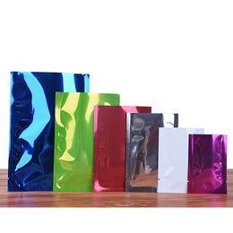 6*9cm multi-colors mylar heat seal package bags mini plastic Aluminium foil packing bags storage bags