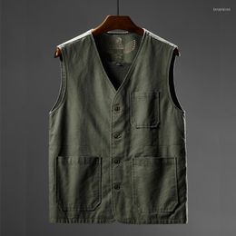 Men's Vests Men Clothing 2023 Military Waistcoat Many Pockets Vest Sleeveless Jacket Plus Size 6XL 7XL 8XL Large Male Travel Coat