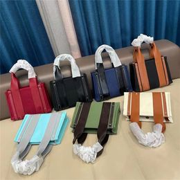 Shopping Beach Vacation Shoulder Fashion Brand Bags Ladies Underarm Bag Women Purses Womens Tote Handbags Canvas Crossbody Totes Handle 7 Colours