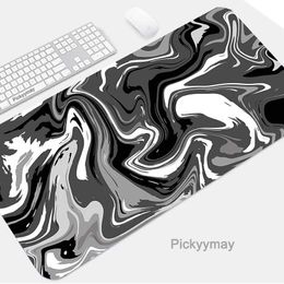 Mouse Pads Wrist Rests Strata Liquid XXL Mouse Pad Large Gamer Art Table Computer Mousepad Soft Mause Pad Keyboard Office Desk Mats Gaming Accessories T230215