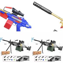 Gun Toys Electric Manual Models 2 In 1Water Bomb Gel Toy For Adts Hine Paintball Armas Boys Cs Fighting Game Outdoor Games Drop Deli Dhlm4