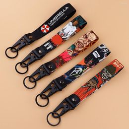 Keychains Halloween Horror Cool Women For Men Keychain Keyring Gift Lanyard Fashion Jewellery Accessories