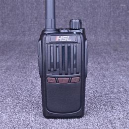 Walkie Talkie HUOSLOOG HSL-U8 8W Two Way Radio UHF 400-470Mhz Portable CB 16CH Comunicador Transmitter Transceiver