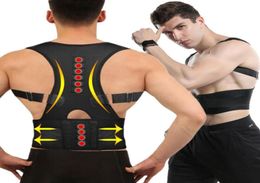 Corrección de postura de soporte de espalda magnética Correo de neopreno de neopreno Corsé de la columna vertebral de la columna de la cintura Fitness Trimmer985913750485