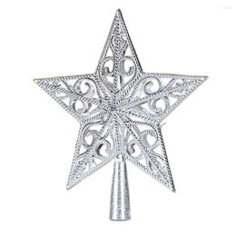 Christmas Decorations Multicolored Eco-friendly Tree Top Star Ornaments Various Styles Ornament Plastic Holiday Supplies