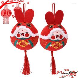 Christmas Decorations Stuffed Animal 2023 Cute Doll Pendant Year Of The Party Mascot Dolls For Home Office