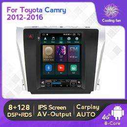 8G Android 11 Car dvd Radio Multimedia Video Player For Toyota Camry 2012-2017 Tesla Style 2 din Navigation GPS 4G WIFI Carplay BT