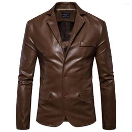 Men's Jackets 2023 Motorcycle Leather Men Spring Winter Clothing Male Casual Business Jacket Coats 5XL